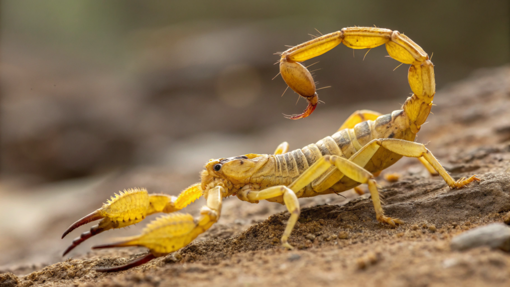 A forma mais simples de saber se o escorpião amarelo está perto da sua casa