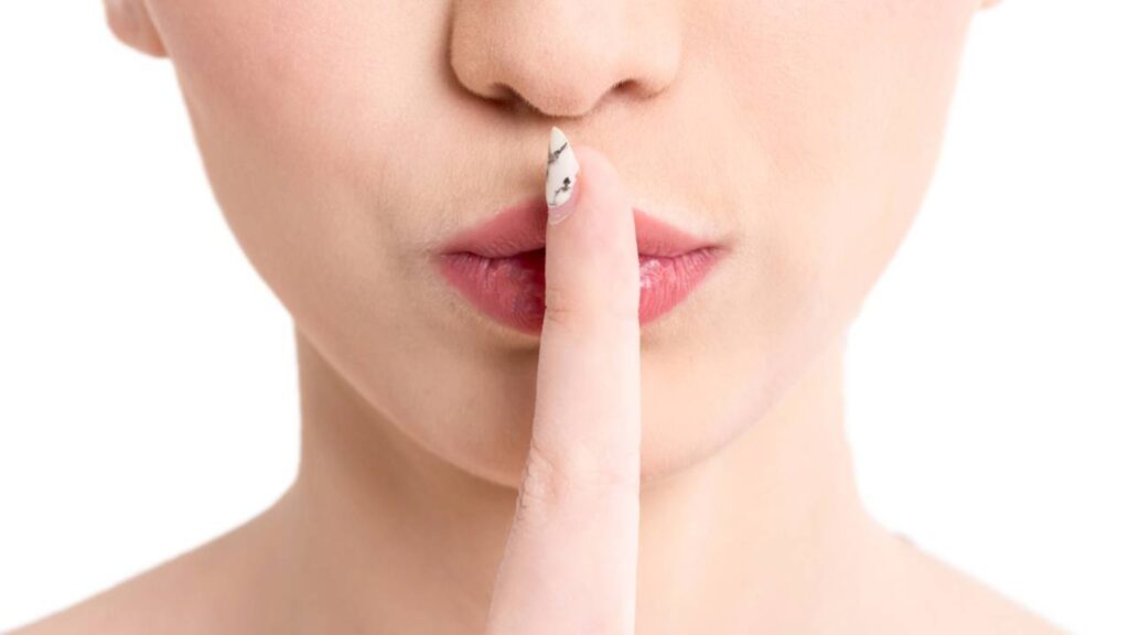 Sempre fique em silêncio nessas situações para evitar problemas desnecessários