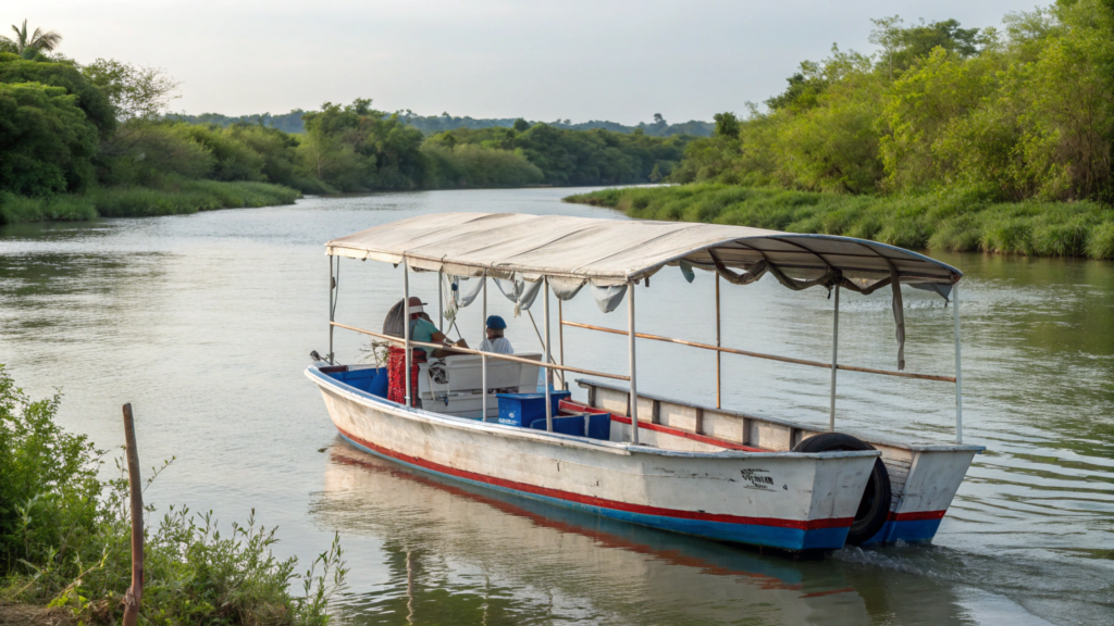 Esse cara transformou um tanque de lixo em um barco que realmente navega