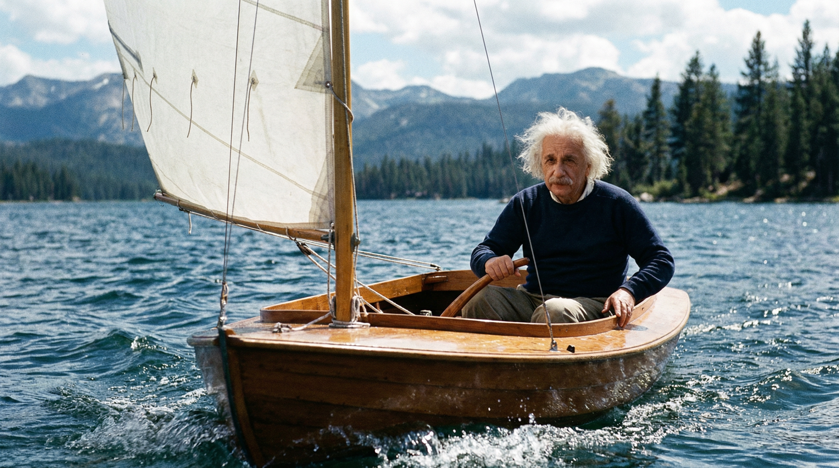 Einstein precisou ser resgatado mais de 30 vezes para evitar que se afogasse nas águas de Nova York