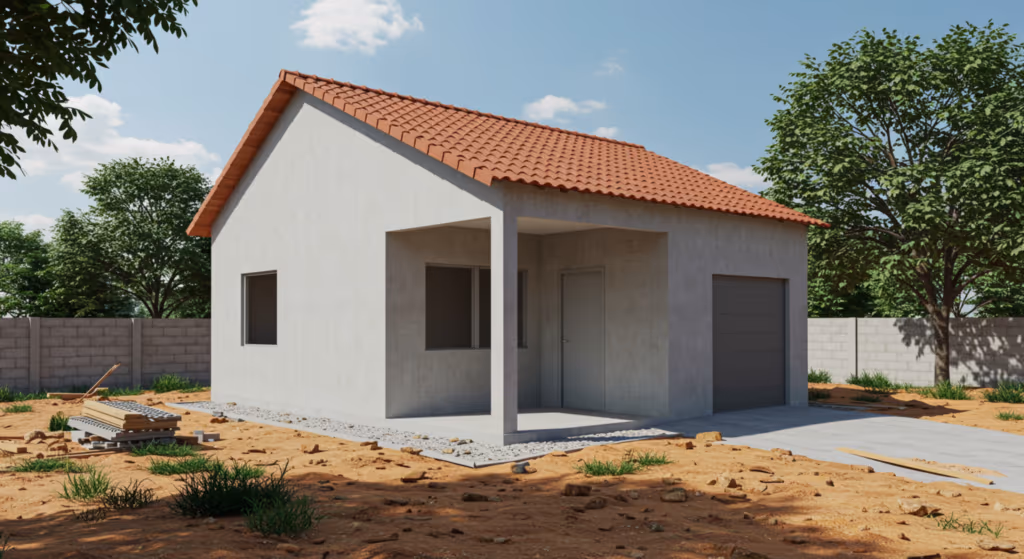 Quanto custa construir uma casa de 110 m² no Brasil em 2026?