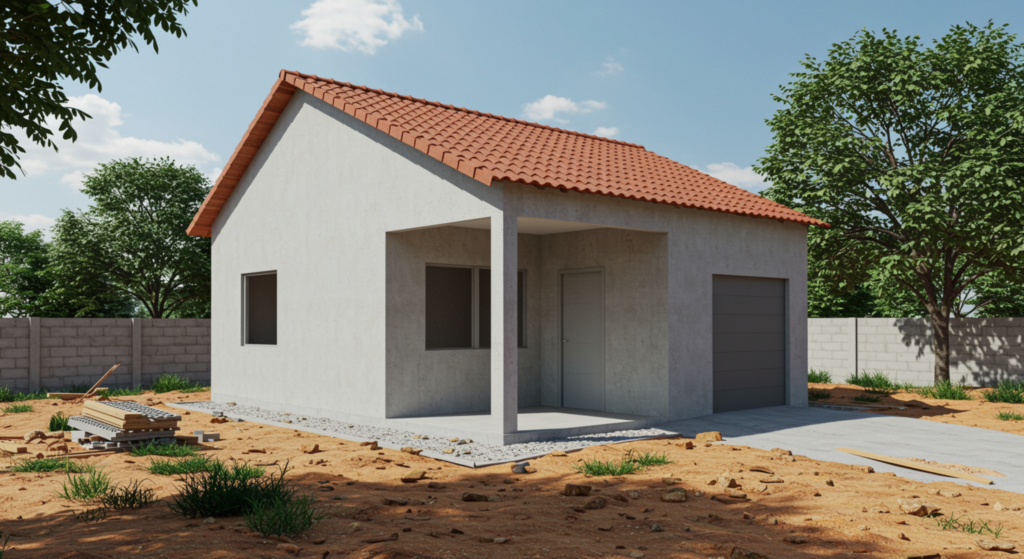 Quanto custa construir uma casa de 110 m² no Brasil em 2026?