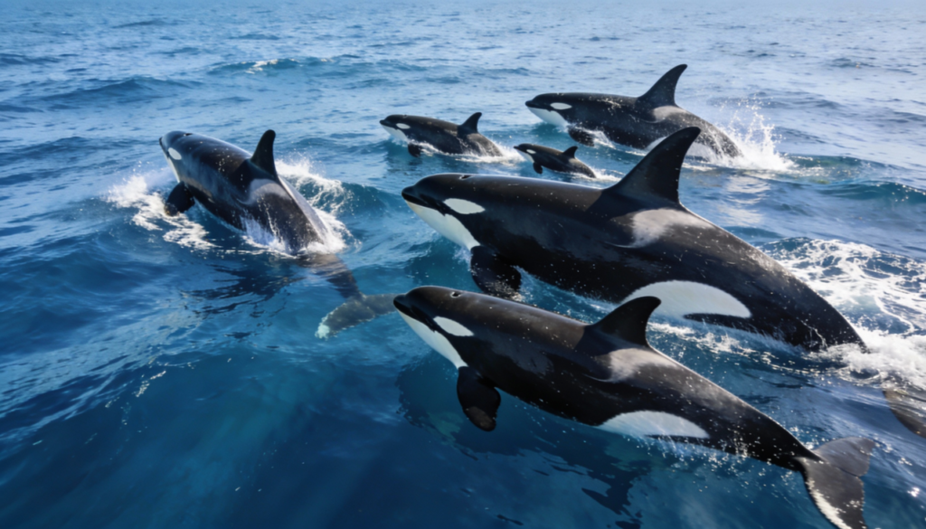 Por que as orcas não atacam humanos como presas na natureza?