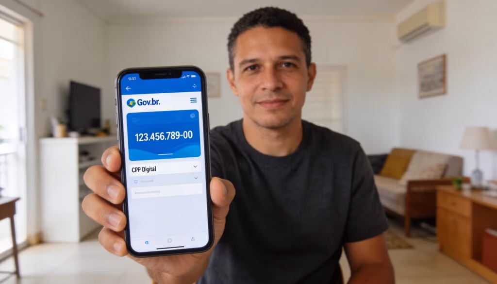 Como emitir o CPF digital em 2026 pelo aplicativo Gov.br