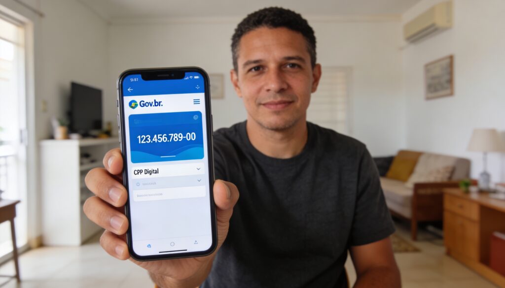 Como emitir o CPF digital em 2026 pelo aplicativo Gov.br