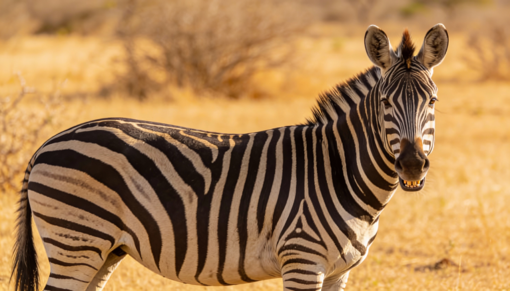 Por que não montamos em zebras como fazemos com burros e cavalos?
