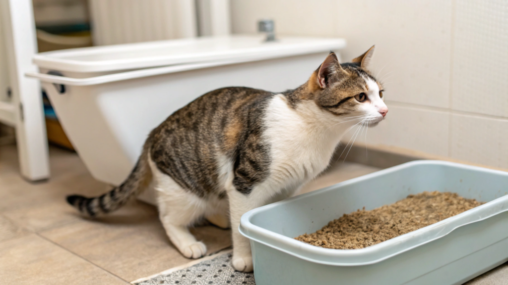 Gatos não fazem por vingança: o verdadeiro motivo por trás do xixi fora da caixa pode ser médico e urgente
