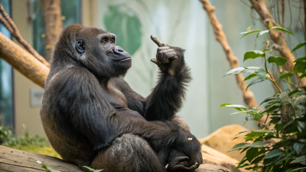 O gorila que aprendeu Libras e fez um pedido que mudou a forma como cientistas enxergam a mente animal