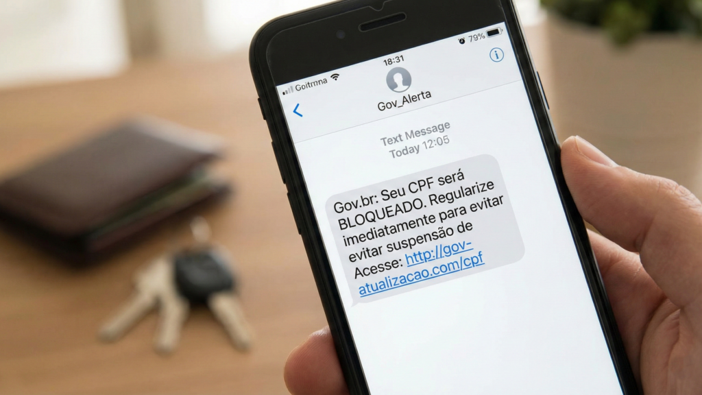 Golpe da falsa atualização do Gov.br usa urgência para roubar acesso e pode assumir sua conta rapidamente
