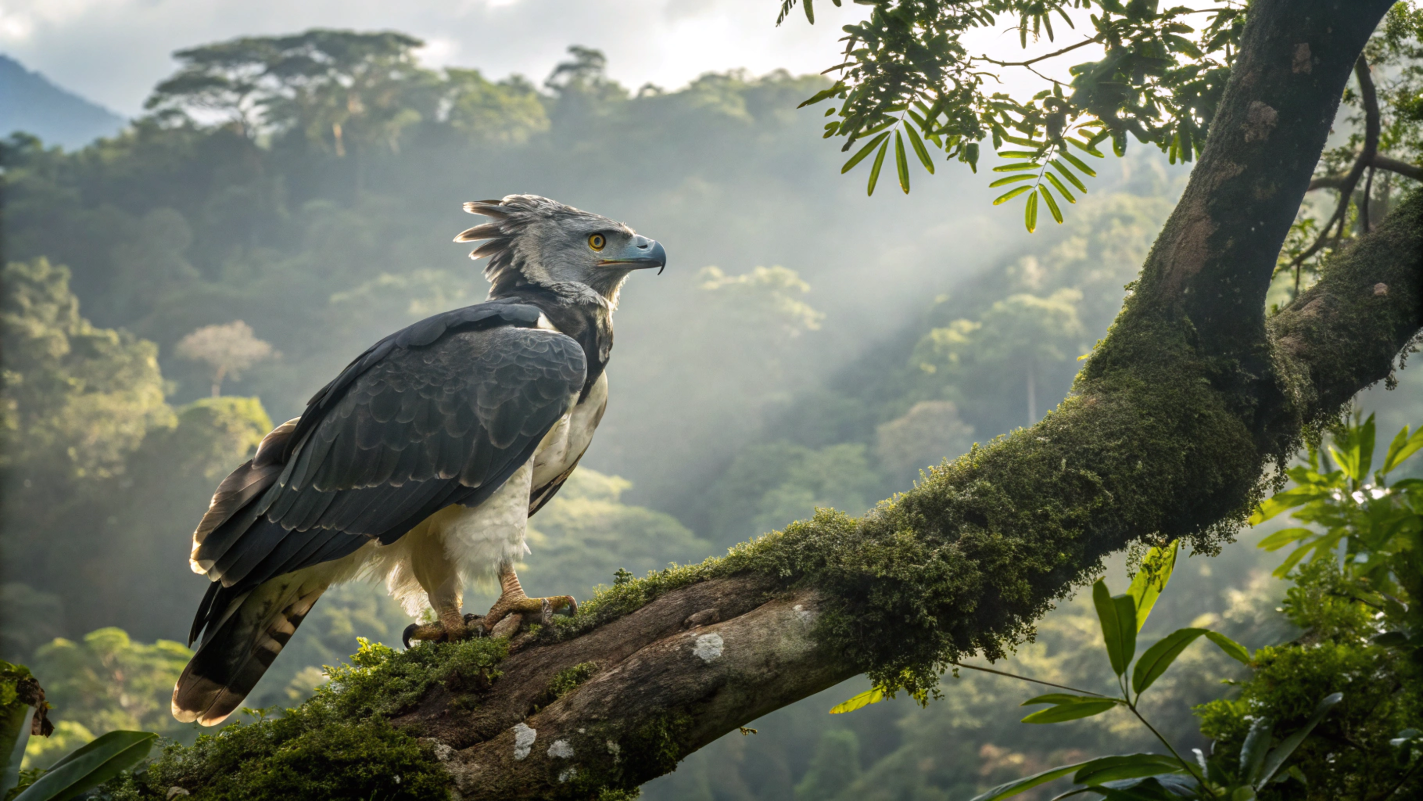 A ave brasileira que arranca preguiças das árvores com força inimaginável