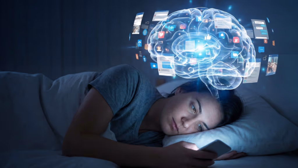 Como o uso excessivo de telas está mudando a forma como o cérebro descansa