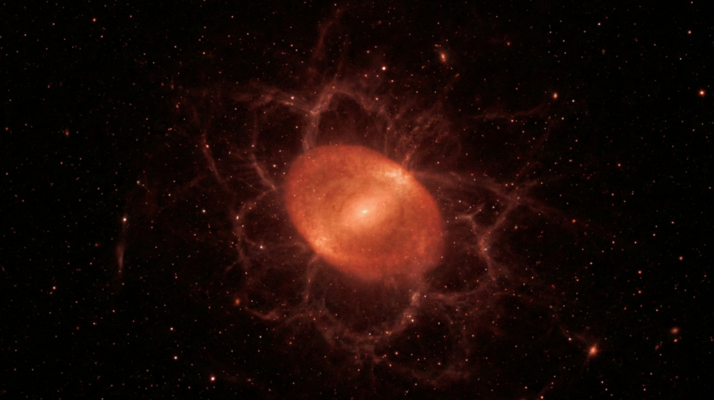 Telescópio James Webb detecta galáxia misteriosa que desafia teorias sobre formação de estrelas