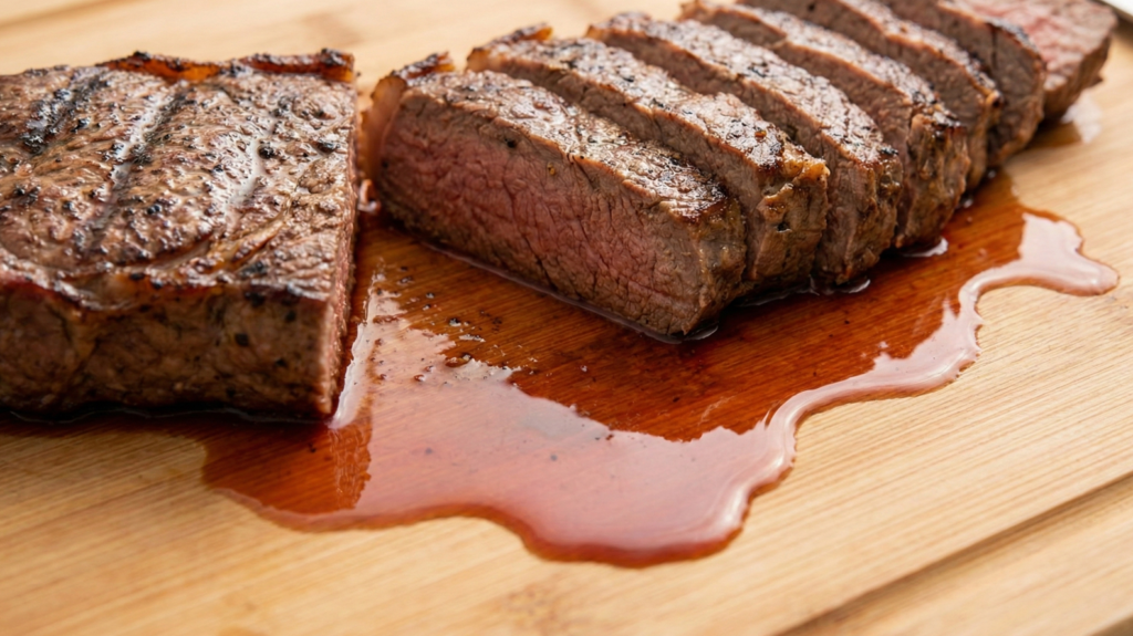 Cortar a carne imediatamente após retirar da grelha é um erro