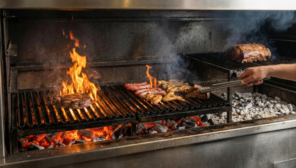 O controle de temperatura é o ponto mais importante do churrasco