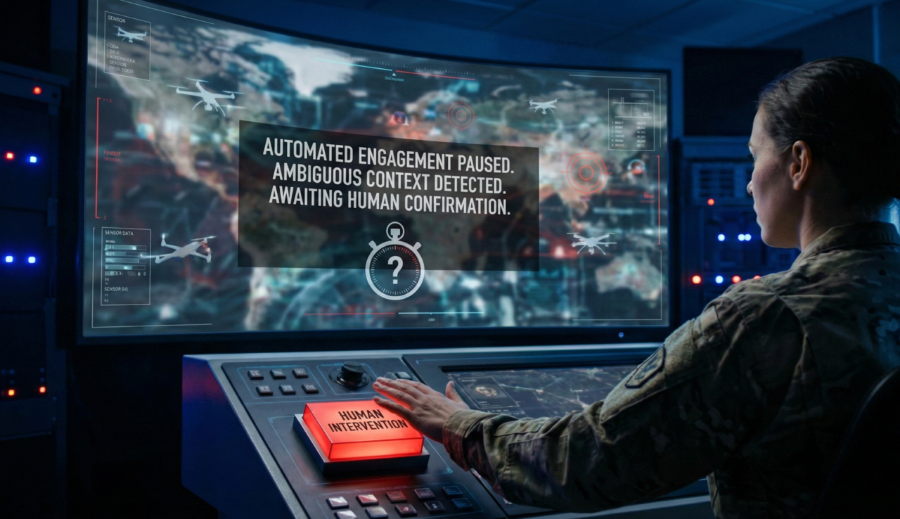 O que impede a guerra totalmente automatizada