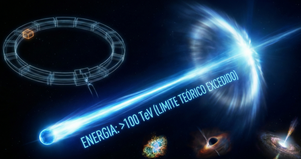 Partícula atingiu níveis extremos, ultrapassando até mesmo o que já conhecemos hoje