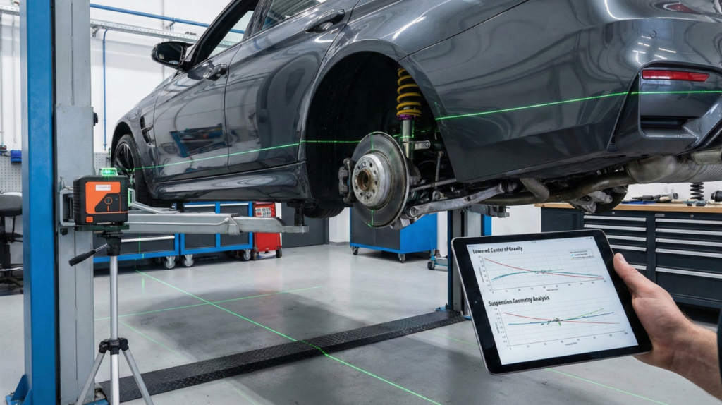 O rebaixamento do carro trás alguns benefícios, mas junto de muitos problemas, também