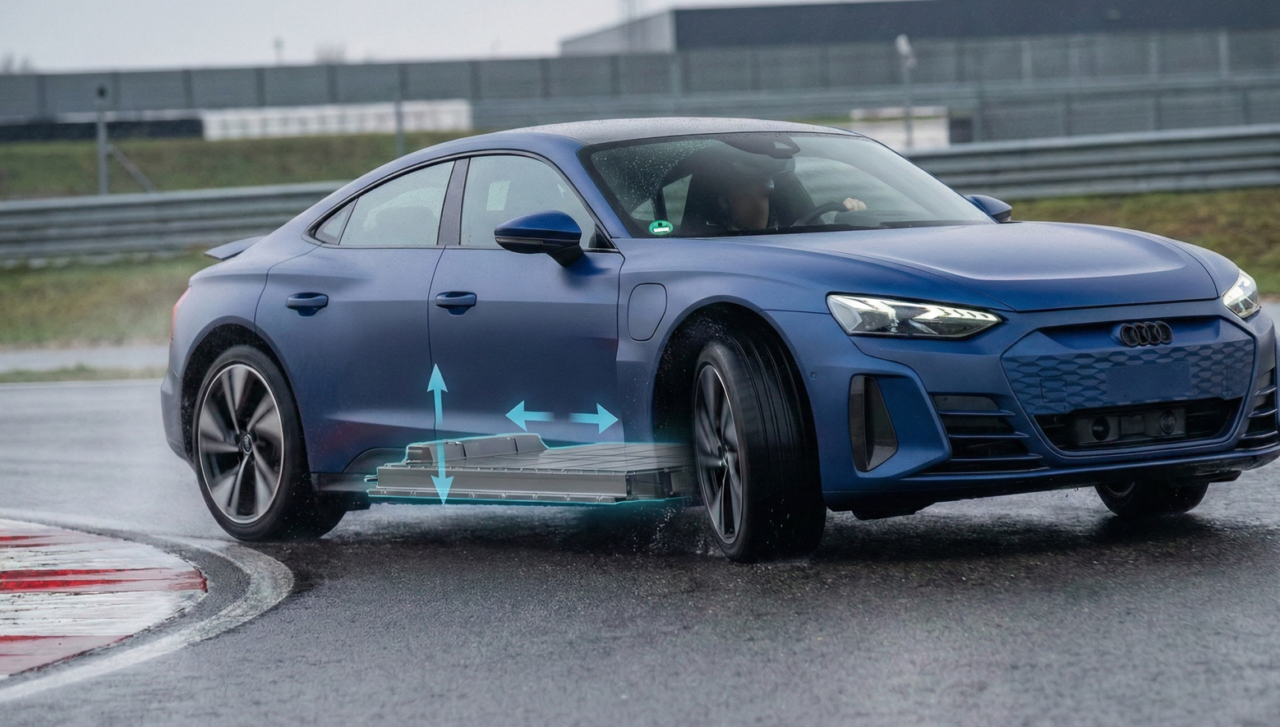 O motivo técnico pelo qual carros elétricos grudam no chão e parecem tão estáveis