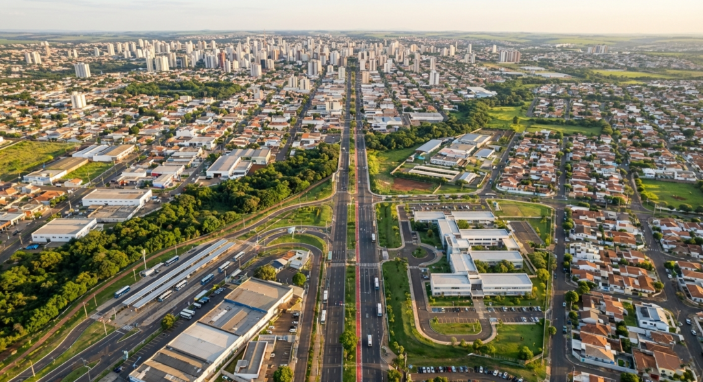 Araraquara contou com uma infraestrutura urbana muito bem equilibrada em seu crescimento