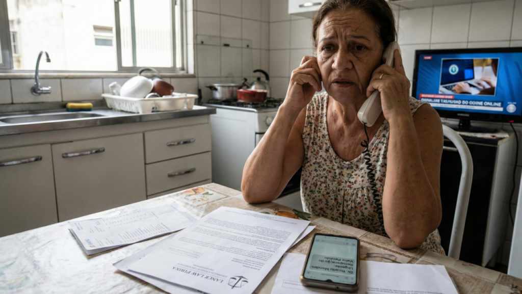 A vítima já atordoada, cai facilmente em outro golpe sem perceber