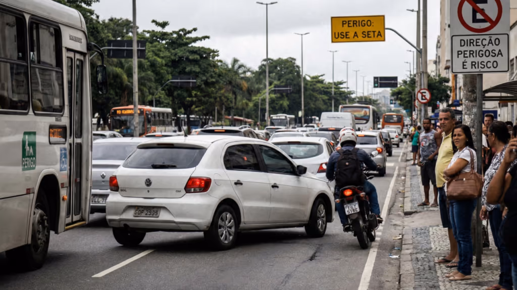 O que a lei considera direção perigosa mesmo sem alta velocidade