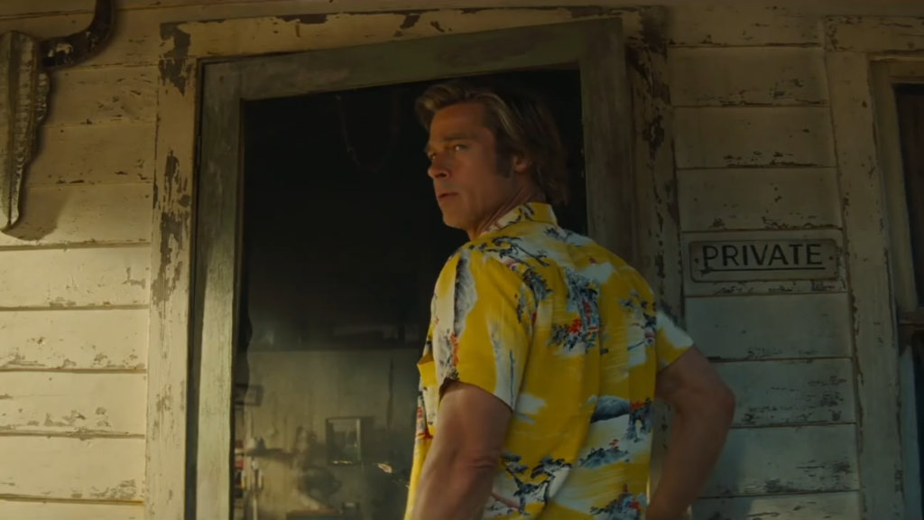 Filme será todo baseado no personagem de Brad Pitt, Cliff Booth - Reprodução/Sony Pictures