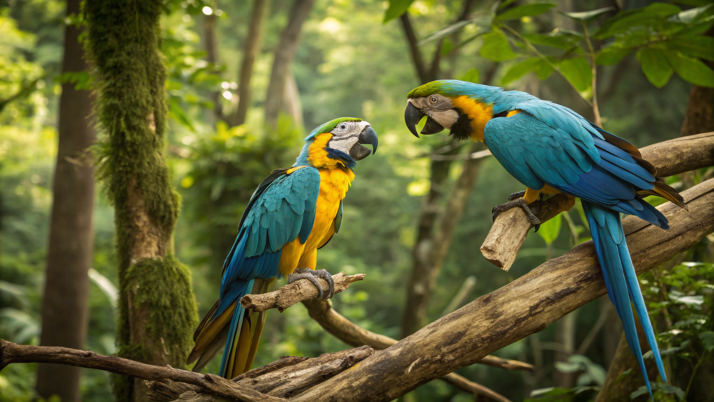 Loros selvagens usam linguagem com estrutura igual à humana e impressionam pesquisadores