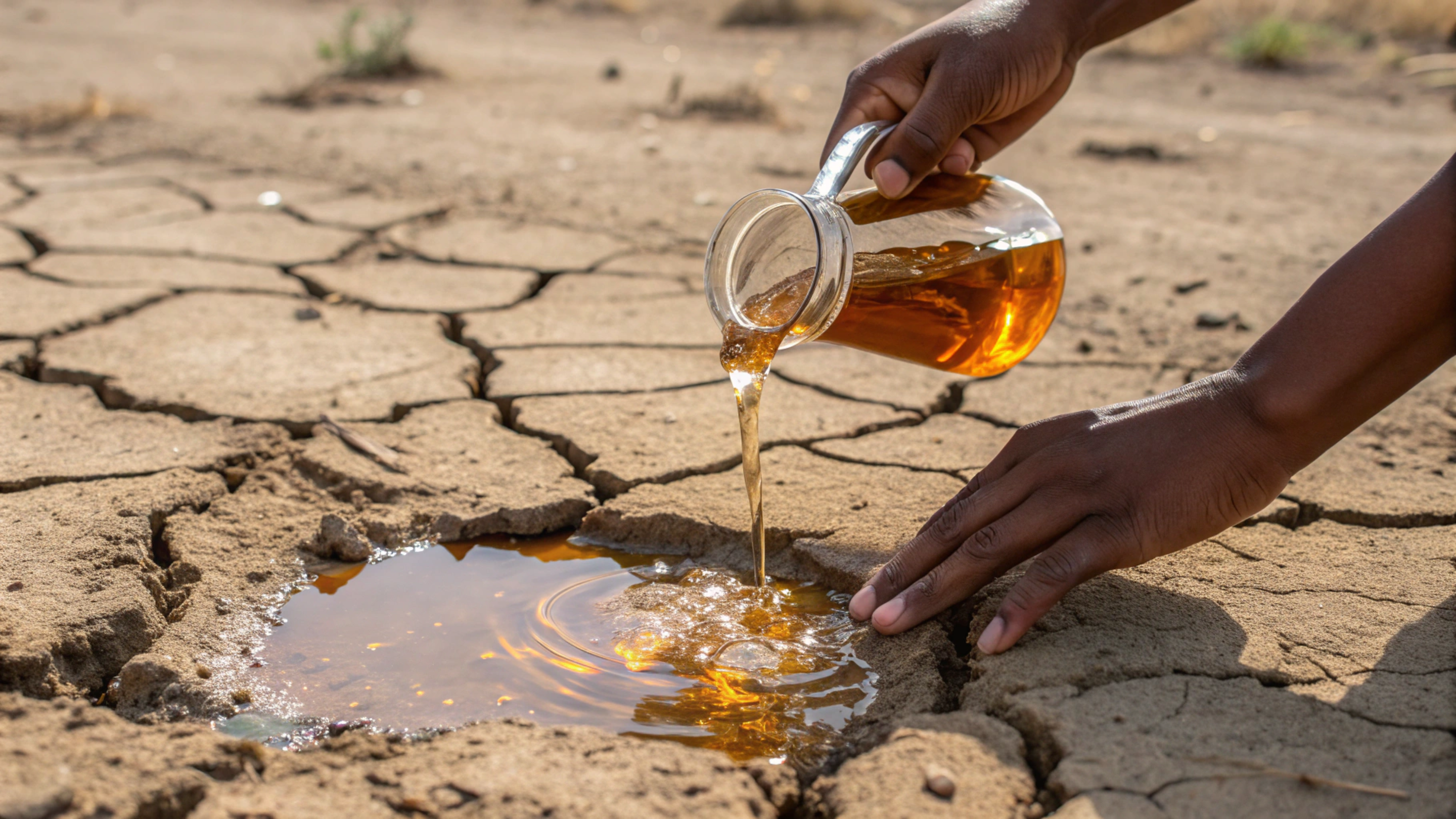 Jogue esses 3 líquidos no jardim e pare de comprar adubo para sempre