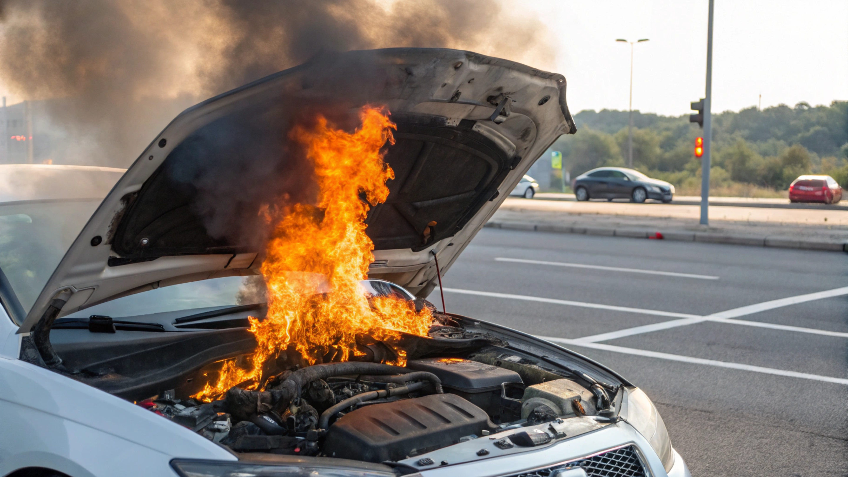 O motor do seu carro pode pegar fogo a qualquer momento se você mantiver estes hábitos