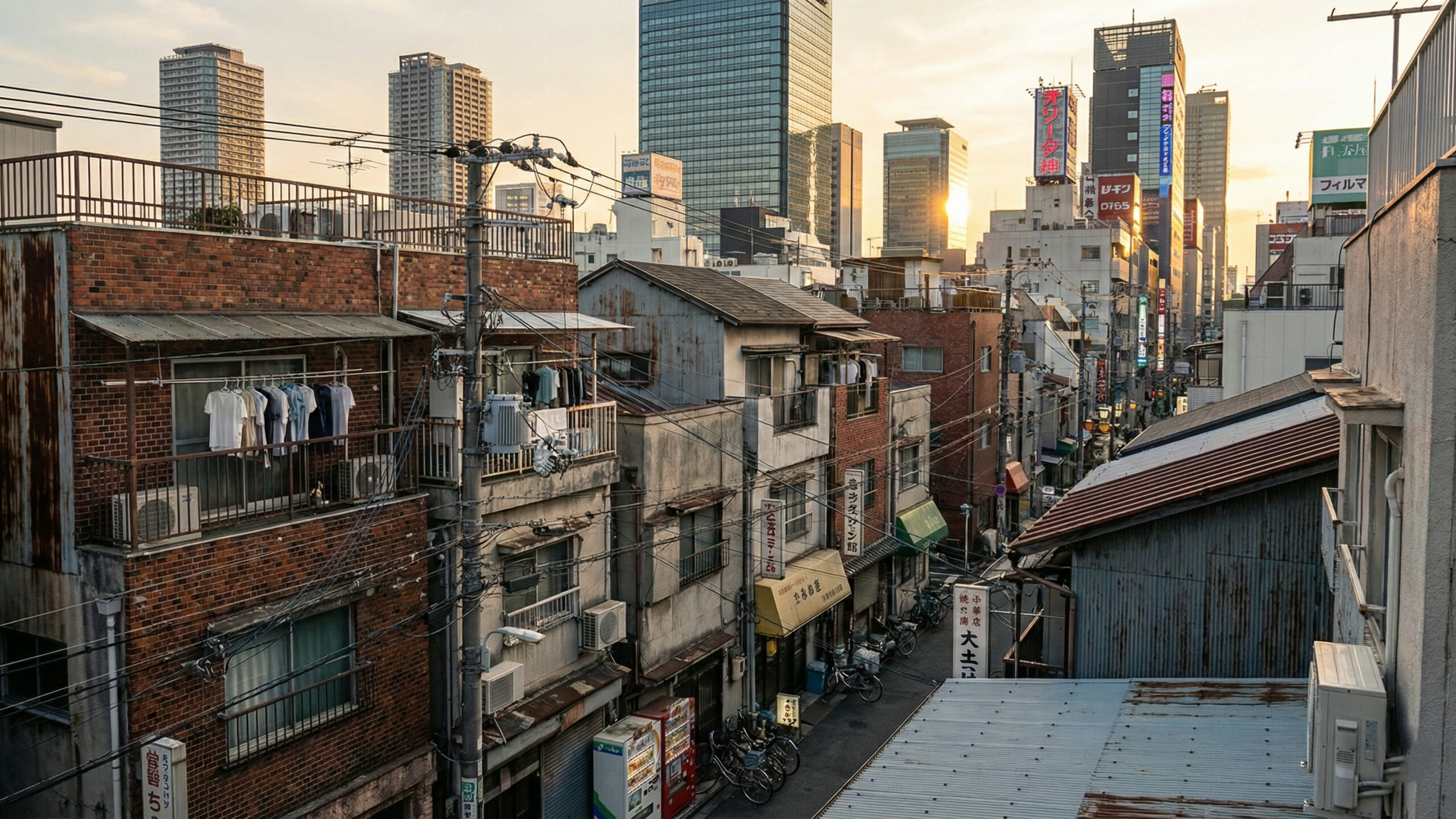 No Japão, quem é pobre vive em “favelas” que superam a qualidade e a infraestrutura de muitas cidades do mundo inteiro