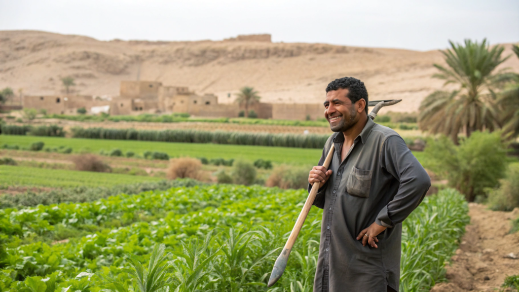O homem que fez um deserto se tornar uma fazenda em apenas 3 meses