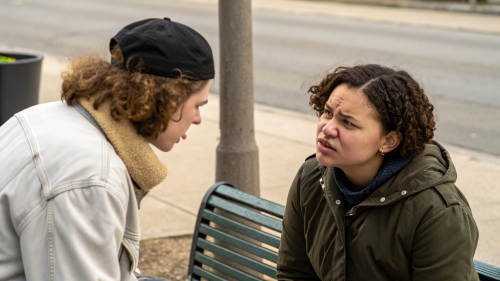 Se alguém faz isso com você, ela te odeia em silêncio