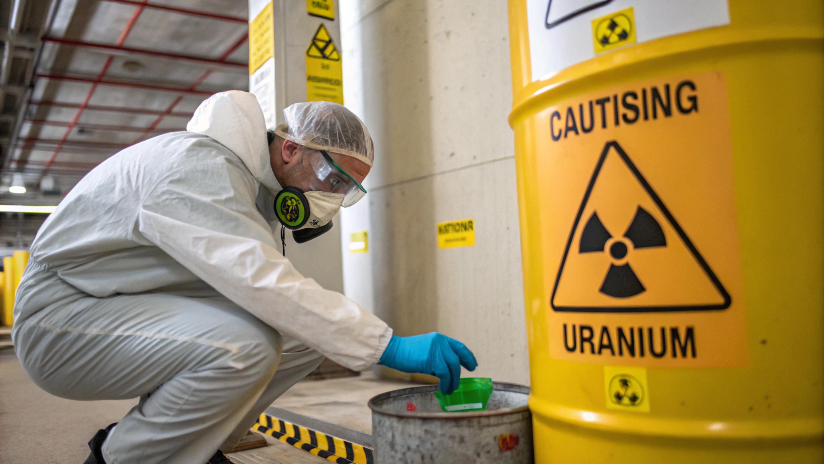 Isso é o que acontece se você tocar no urânio