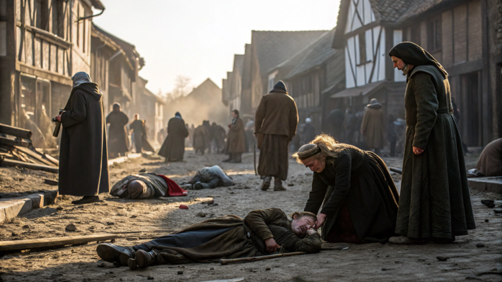 Um terço da Europa morreu em 3 anos por causa dessa doença bizarra