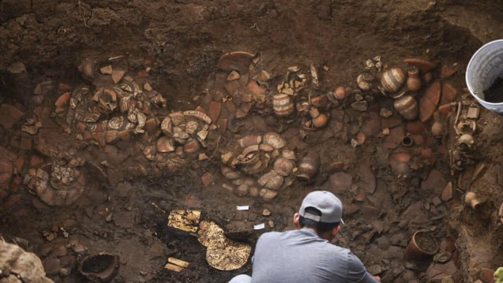 Ouro que manda depois da morte, a tumba de elite em El Caño
