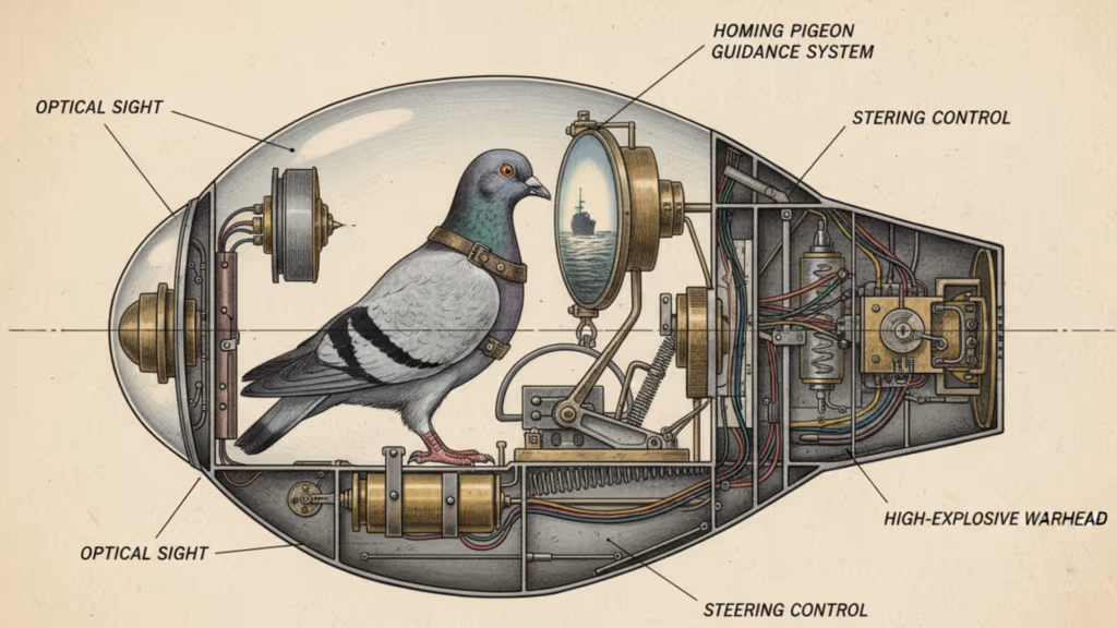 Projeto Pigeon, os pombos que guiavam mísseis