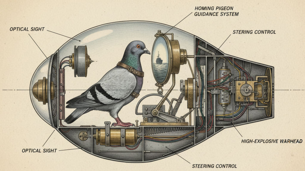 Projeto Pigeon, os pombos que guiavam mísseis