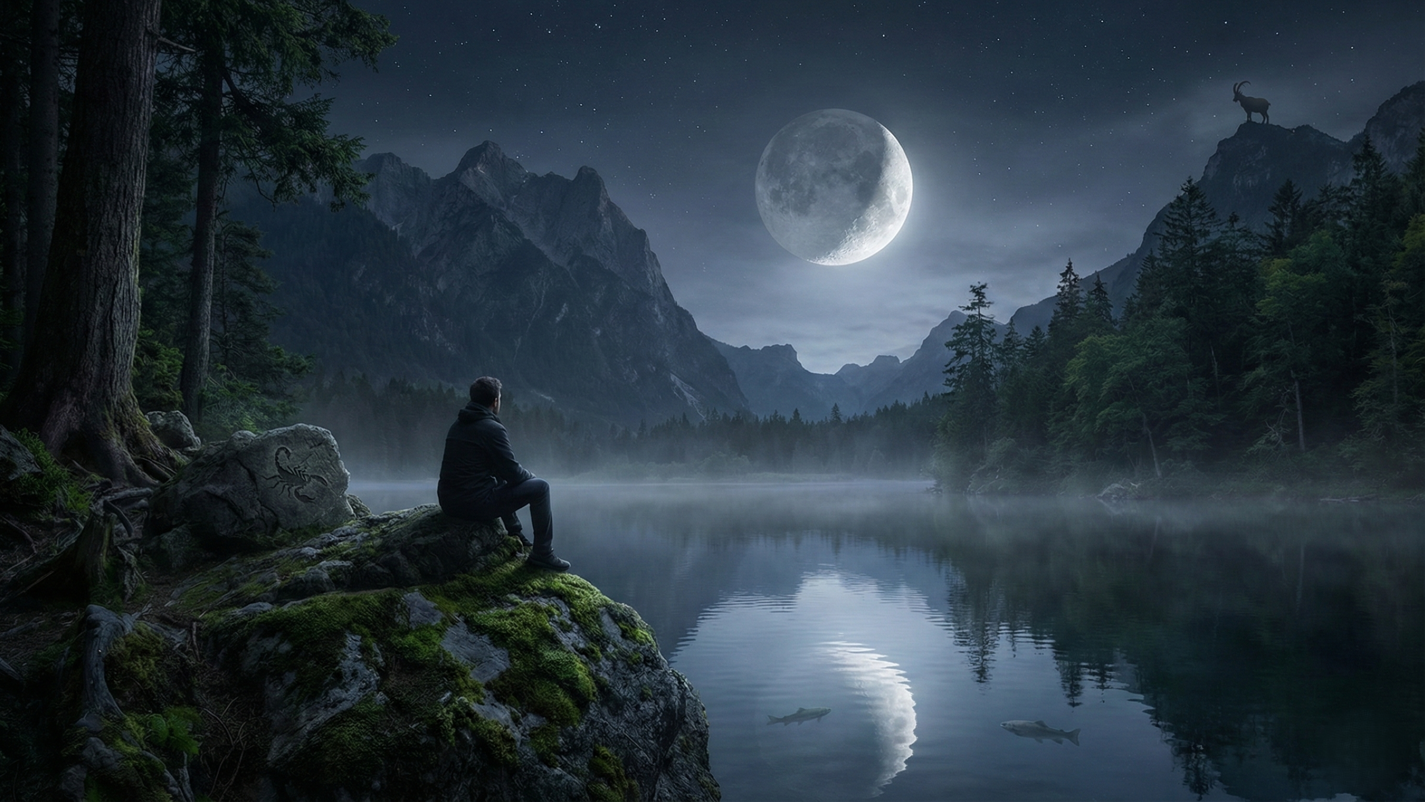 Esses 3 signos sentem a Lua Minguante intensificar a necessidade de ficar sozinho