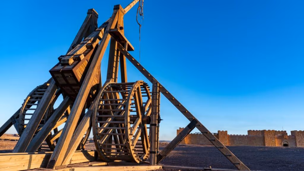 Trebuchet, a arma de cerco “perfeita” abandonada depois da pólvora