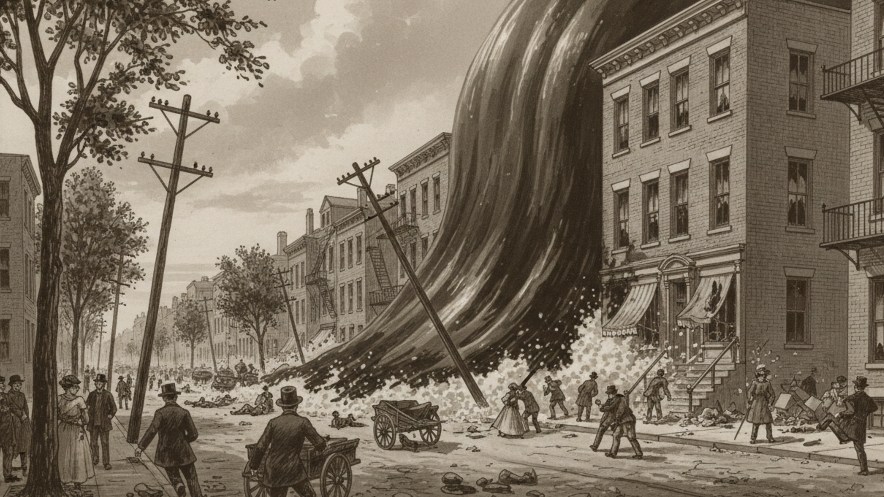 O “Tsunami Doce” que asfixiou 21 pessoas em uma das maiores tragédias de Boston