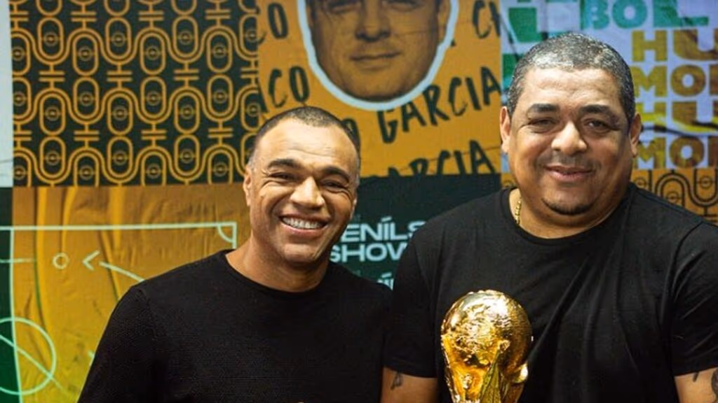 Vampeta duvidou do casamento de Denílson e Luciele Camargo