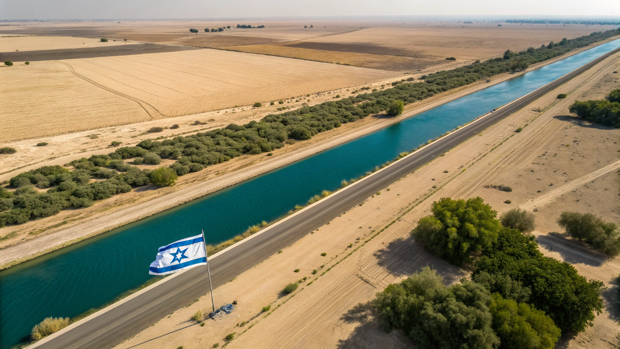 Esse país pegou água do mar e criou um rio gigante no deserto
