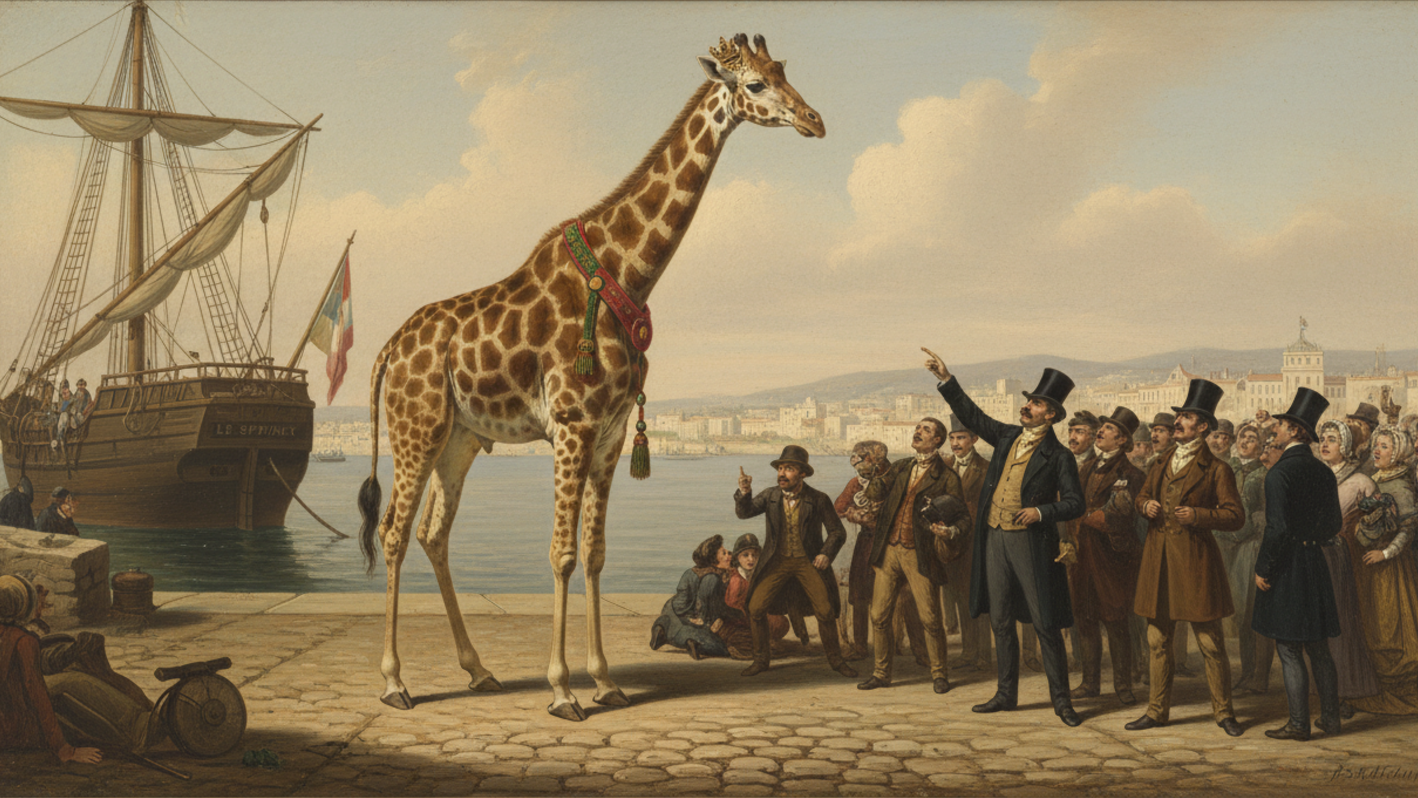 Zarafa, a Girafa de Carlos X