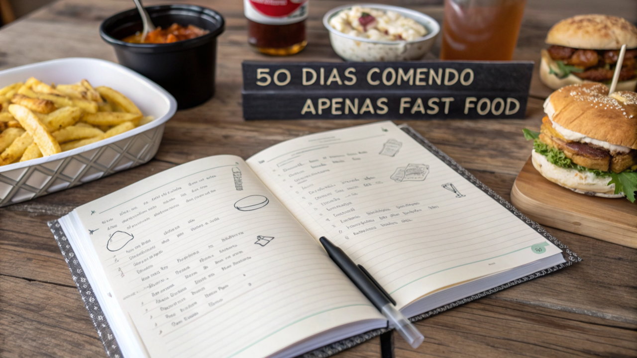 Após 50 dias comendo apenas fast food, este jovem sofreu as consequências