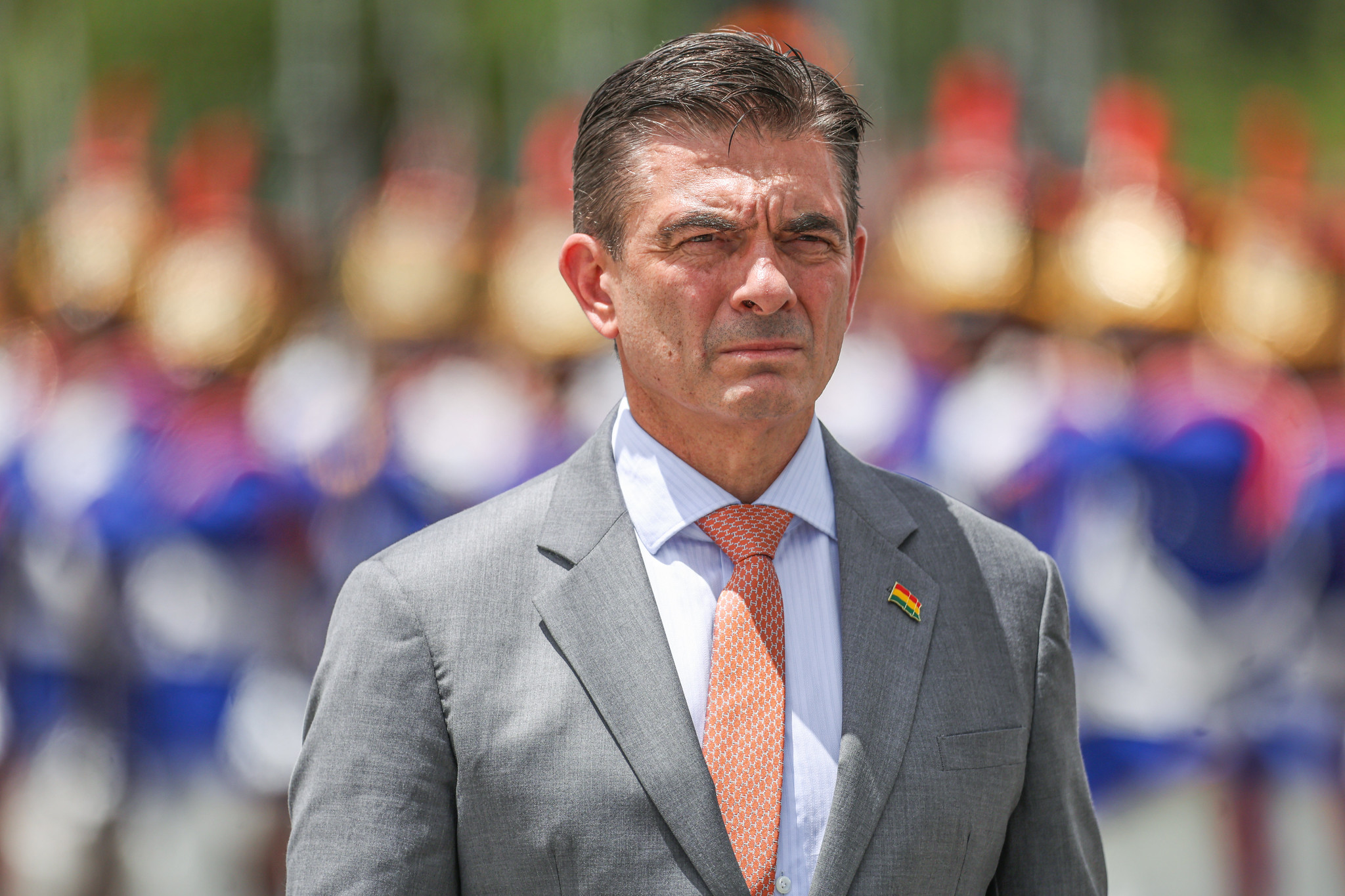 Mineradores bolivianos exigem queda do presidente Paz