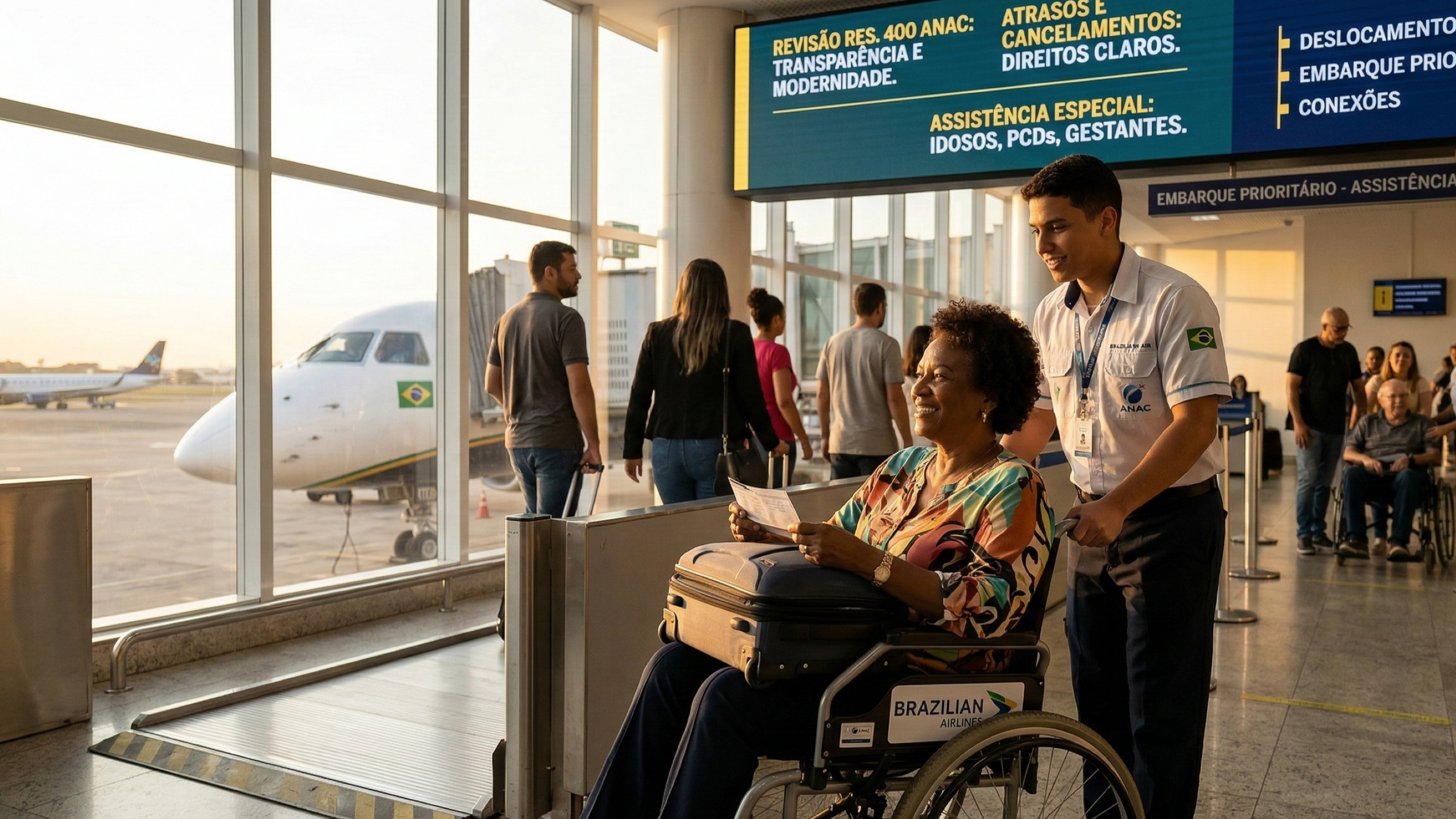 Novas regras da ANAC para passageiros acima de 60 anos em 2027: o que muda nos aeroportos brasileiros