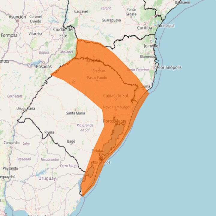 Alerta Inmet para forte tempestade nesta 4°feira, 11; veja as regiões