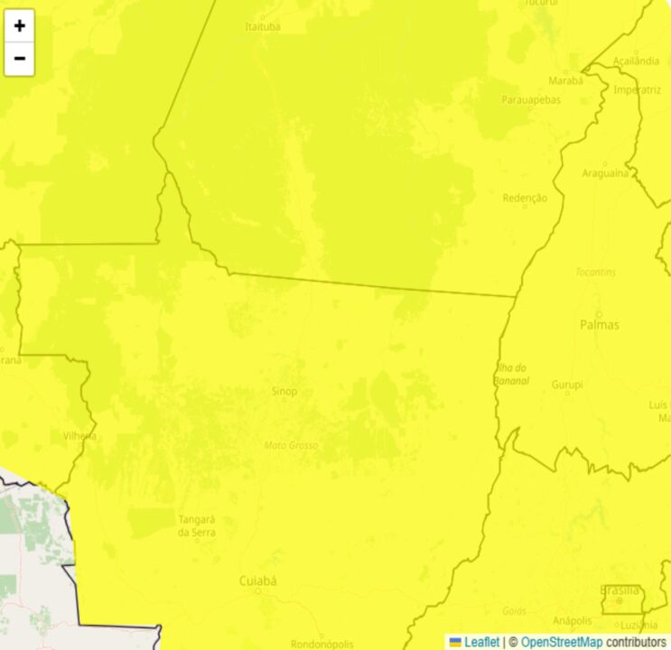 Alerta Inmet para fortes chuvas na 2°feira, 16; veja as regiões