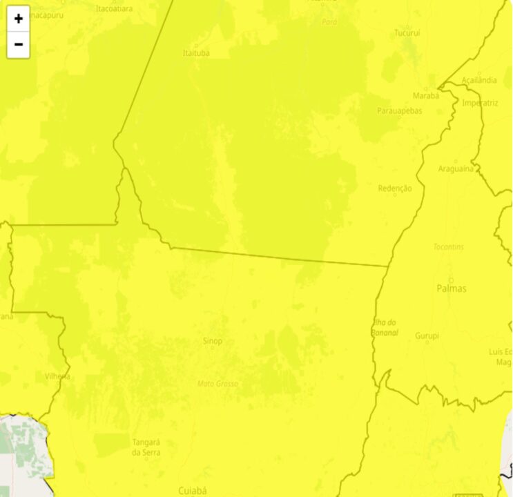 Alerta Inmet para fortes chuvas no dia 20, veja as regiões