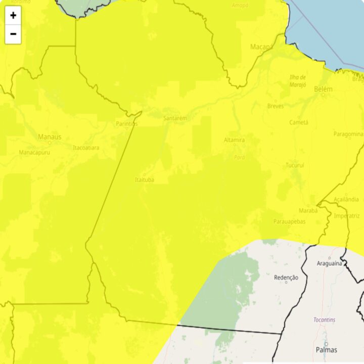 Alerta Inmet para fortes chuvas nos dias 29 e 30, veja as regiões